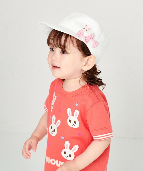 MIKI HOUSE キャップ 帽子 うさこキャップ キッズ 子供 男の子