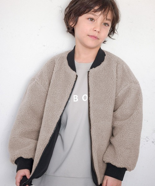 GLOBAL WORK（グローバルワーク） ma1 ma-1 洗えるリバーシブルボアMA