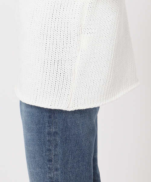 plage ニット COTTON TAPE YARN プルオーバー レディース