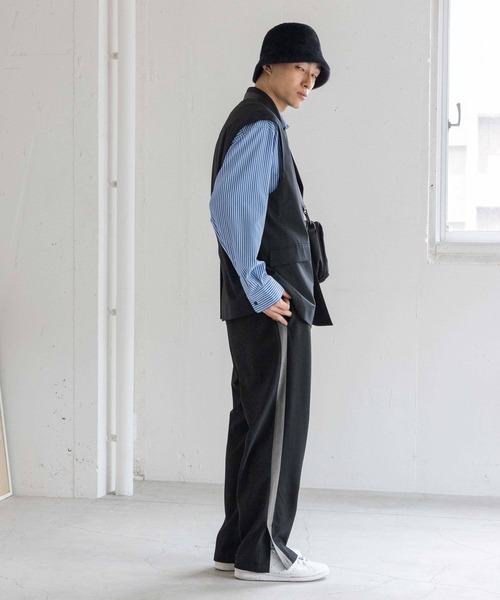 FREAK'S STORE/バイオウォッシュ加工 ニットジップベスト
