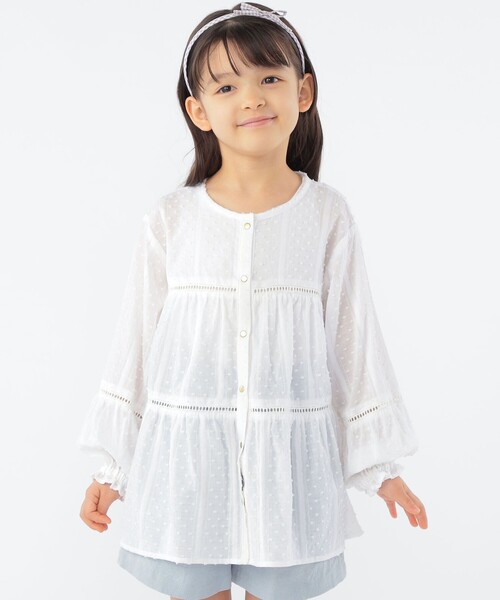 SHIPS（シップス） ブラウス シャツ SHIPS KIDS:100〜130cm / スナップ 