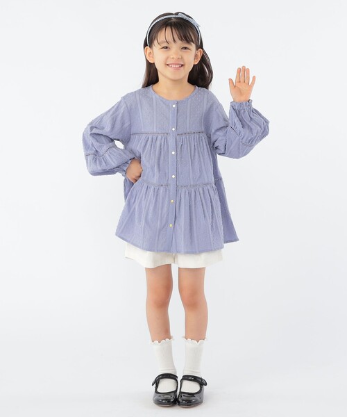 SHIPS（シップス） ブラウス シャツ SHIPS KIDS:100〜130cm / スナップ 