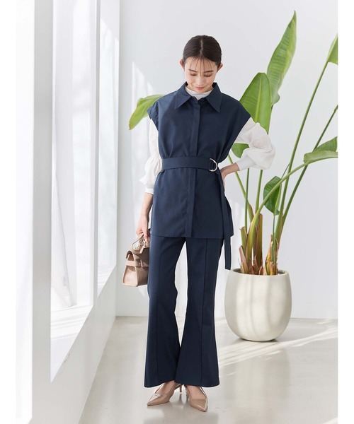 fifth（フィフス） パンツ センターラインフレアパンツ レディース