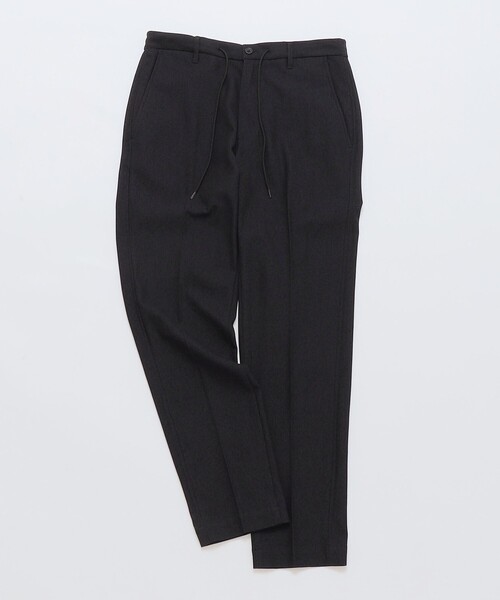 ソフネット 24ss 新品タグ付き シャーリング スラックス パンツ グレー slattgir スラックス パンツ 高身長 ひんやりストレッチきれいめ