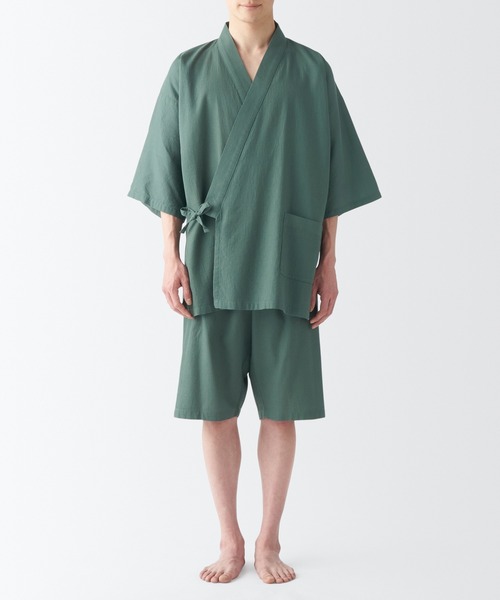 MITTAN 強撚絹紬糸ワイド長袖 サイズ4 生成 ユニセックス 美品】MITTAN