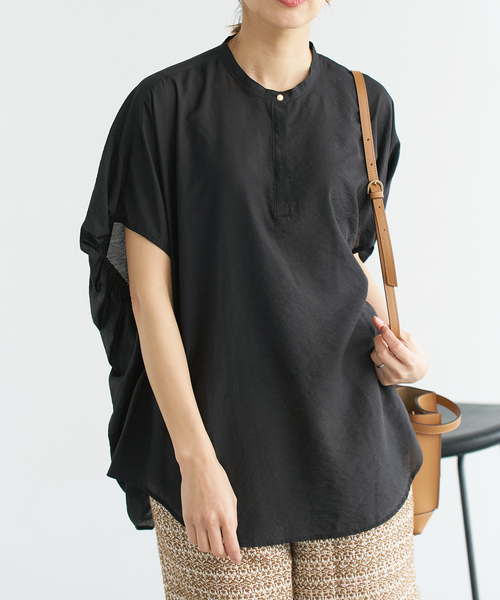 IENA ブラウス シャツ 「追加2」ニュアンスドルマンブラウス