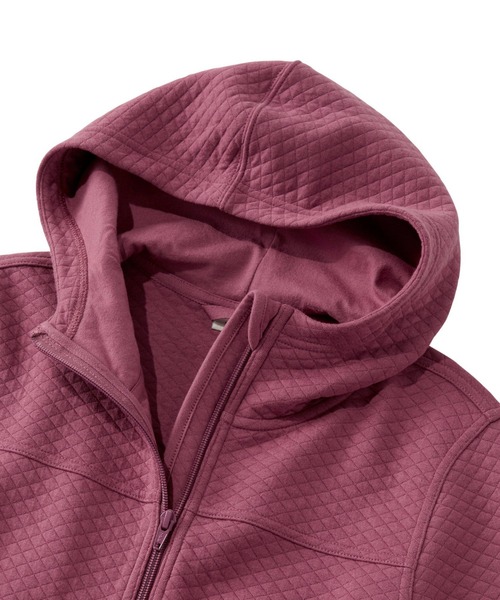 パーカー ソフトライト・キルト・トップ、フルジップ・チュニック 米国フィット・レギュラー レディース L.L.Bean パーカー ソフトライト・キルト・トップ、フルジップ