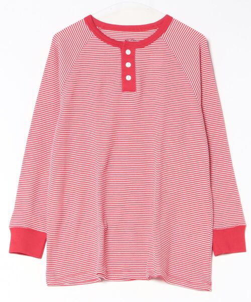FRUIT OF THE LOOM（フルーツオブザルーム） ヘンリーネック tシャツ