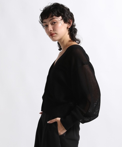 STERNBERG 黒 カーディガン