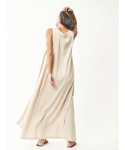 「mikomori」 ノースリーブワンピース FREE ベージュ レディース_画像7