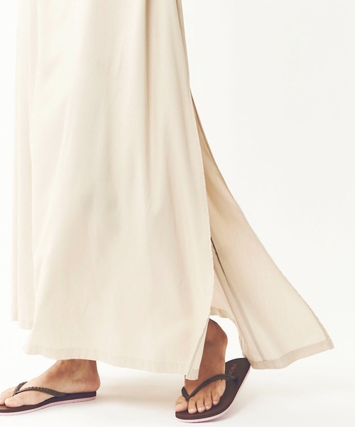 「mikomori」 ノースリーブワンピース FREE ベージュ レディース_画像9