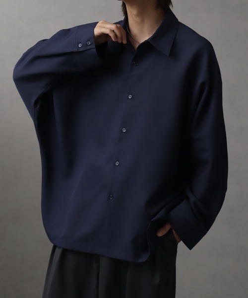 welise（ウェライズ） シャツ 「welise/ウェライズ」リッチドレープ