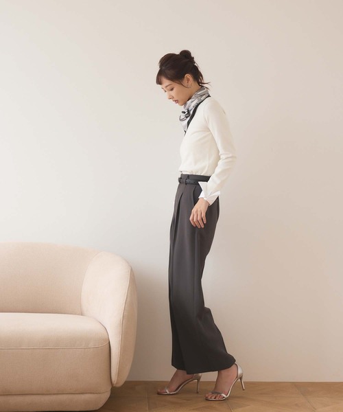 fifth（フィフス） パンツ ワンタックワイドパンツ レディース