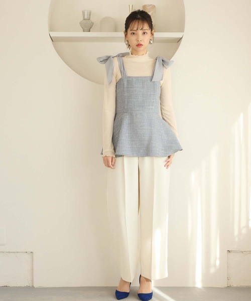 fifth（フィフス） パンツ ワンタックワイドパンツ レディース