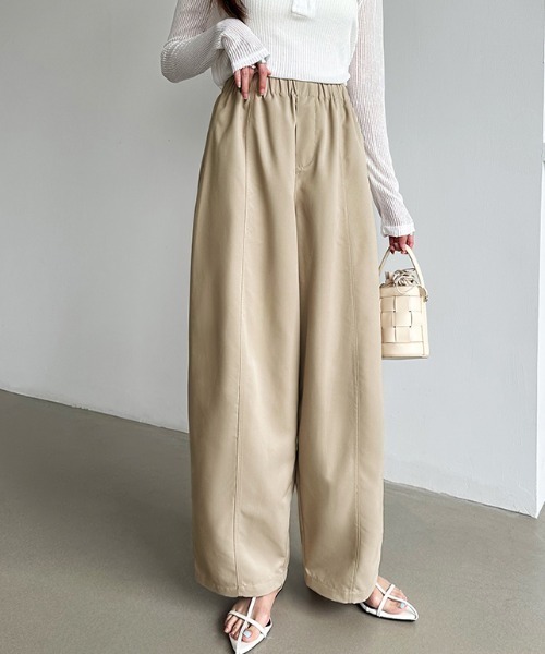 ⭐️新品⭐️定価3万5千円♡ドゥーズィエムクラス COCOパンツ グリーン COCOMOMO パンツ 「サイズ×カラー展開あり」 バレルパンツ