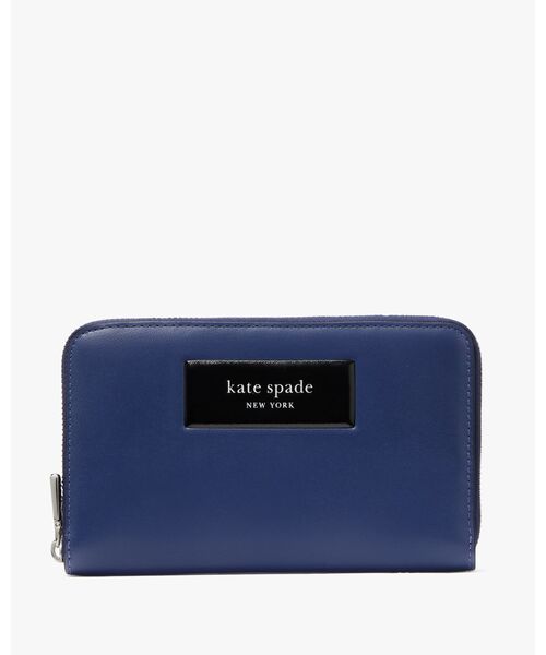 kate spade NEW YORK 財布 ラベル ミディアム ジップ アラウンド 