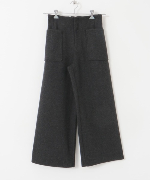 UNTRACE 23AW メルトンパンツ URBAN RESEARCH DOORS（アーバンリサーチドアーズ） パンツ カット