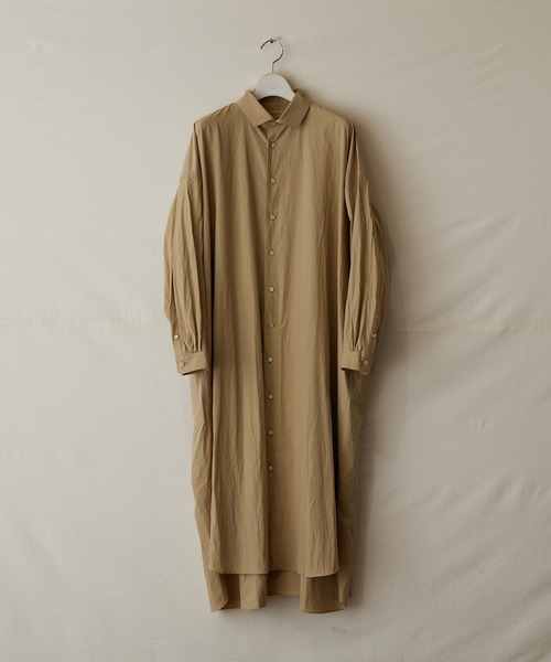 suzuki takayuki（スズキタカユキ） ワンピース weather-cloth shirt