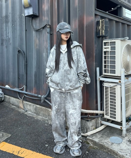 ksg セットアップ　パーカー　スウェットパンツ 上下セット スウェット セットアップ レディース パーカー スウェットパンツ