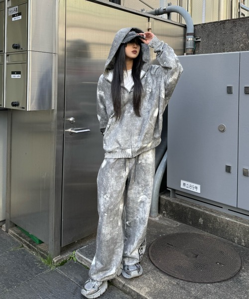 KsG スウェットパンツ ジャージ レタリングロゴスウェットパンツ