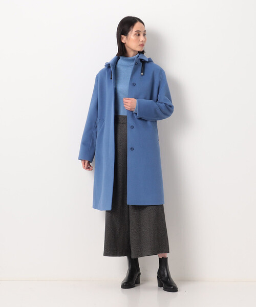 定率割引 往復 KIYOKO K.T TAKASE デザイン アンゴラウール アウター コート ジャケット・アウター