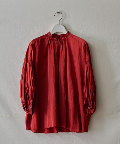 ブラウス シャツ puff-sleeve blouse レディース suzuki takayuki ブラウス シャツ puff-sleeve blouse