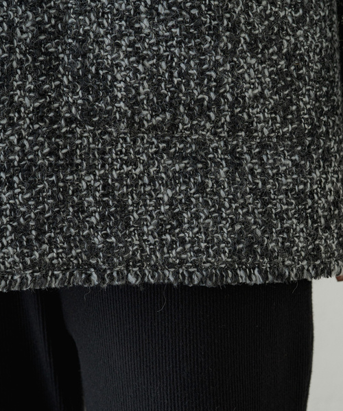 Loungedress（ラウンジドレス） ツイードジャケット FREE グレー