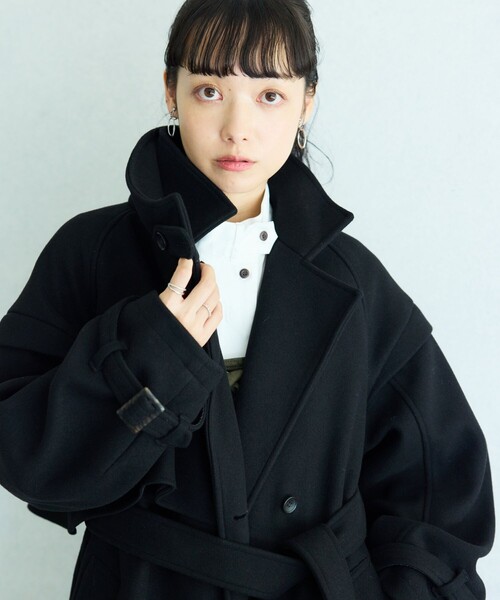 FREAK'S STORE（フリークスストア） チェスターコート フリ- ブラウン