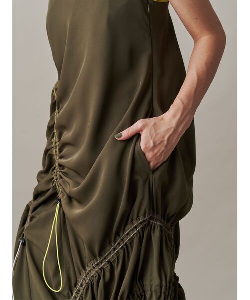 ワンピース CODE DESIGN GATHER ONE-PIECE UN3D. ワンピース COLOR CODE GATHER CAMI OP / カラーコード