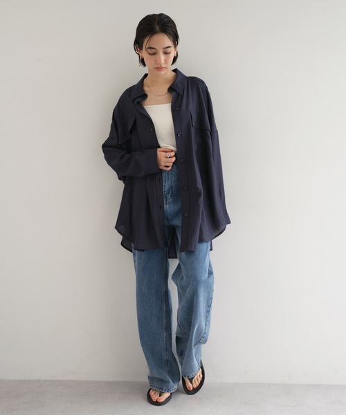evernavy ワイドパンツ ジーンズ デニム デニムパンツ 「新サイズ追加