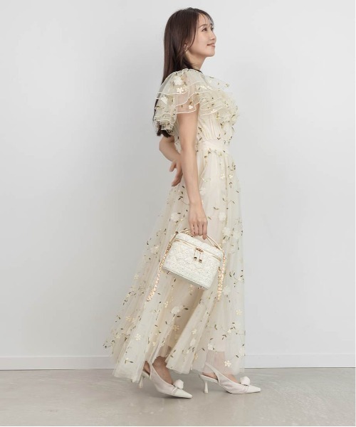 ワンショルダー★花模様★刺繍★ワンピース★ MARCHESA NOTTE Marchesa Notte – Tagged 
