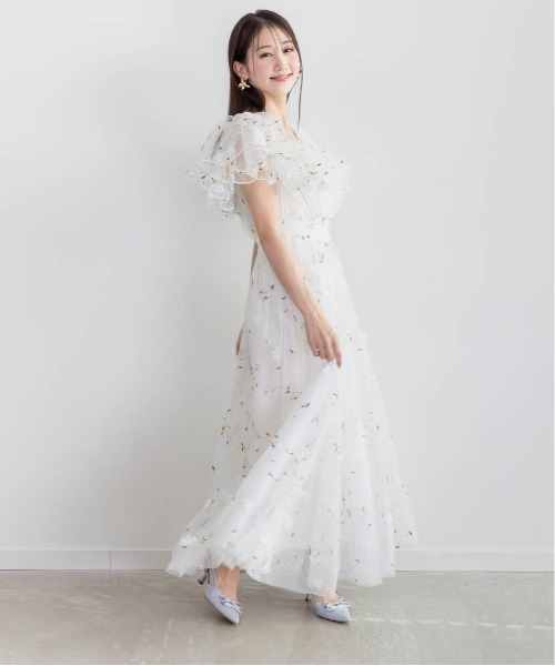 RANDA ワンピース 「Flower Collection」2WAYショルダーフラワー