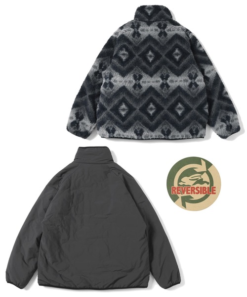 「KRIFF MAYER」 ナイロンブルゾン MEDIUM チャコール メンズ_画像3