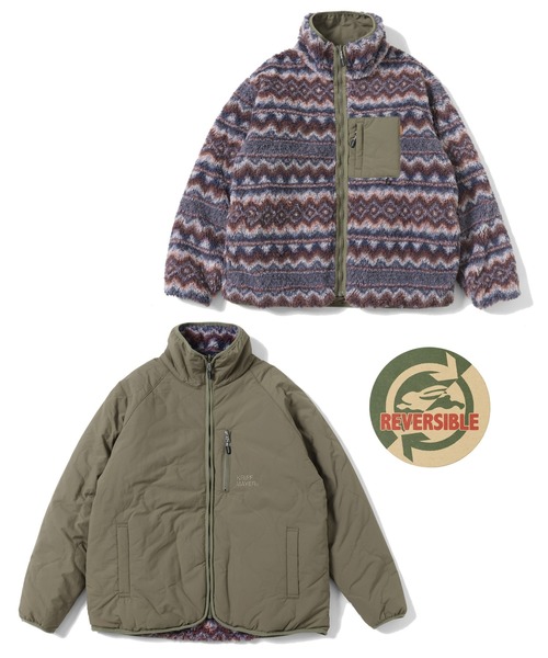 「KRIFF MAYER」 ナイロンブルゾン MEDIUM チャコール メンズ_画像6