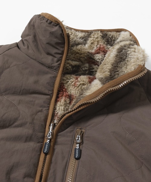 「KRIFF MAYER」 ナイロンブルゾン MEDIUM チャコール メンズ_画像9