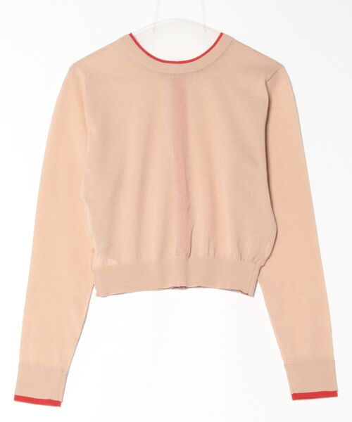 【CLANE】W FACE BICOLOR SHEER CARDIGAN CLANE クラネ “W FACE BICOLOR SHEER CARDIGAN” ダブルフェ