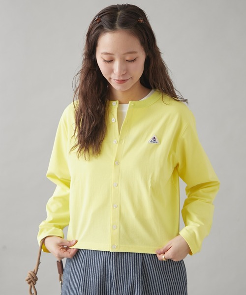 【人気沸騰】 GEVACO カーディガン 「GEVACO」クルーネックショート トップス