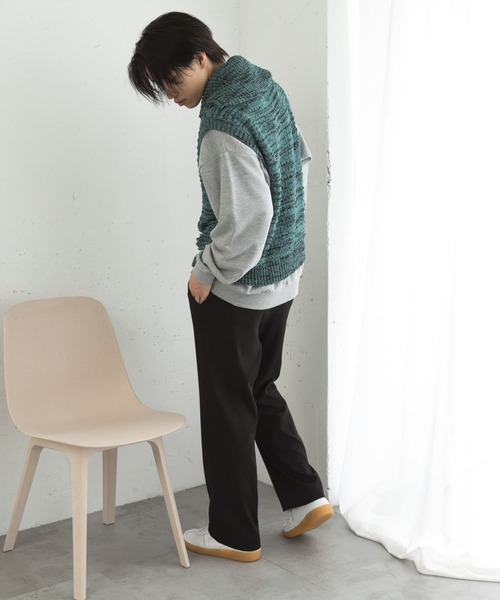 ベスト ジレ ミックスメランジハーフジップニットベスト メンズ | SENSE OF PLACE by URBAN RESEARCH | 15