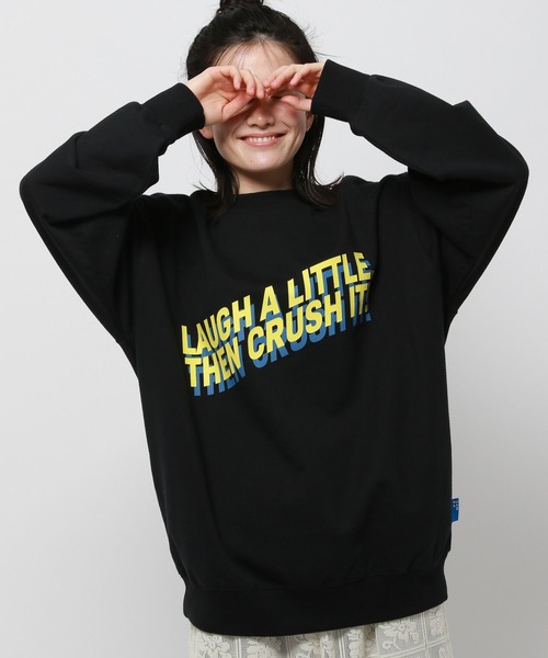 (644) 【入手困難 完売品】ニコアンド フィッシュエディ トレーナー 新品 FISHS EDDY トレーナー スウェット 「Fishs Eddy(フィッシュ