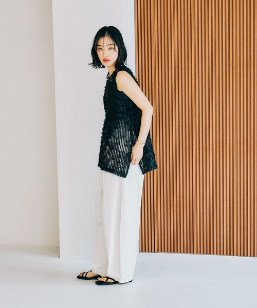 LEPSIM｜ニュアンス柄レーシーベスト | Rakuten Fashion(楽天