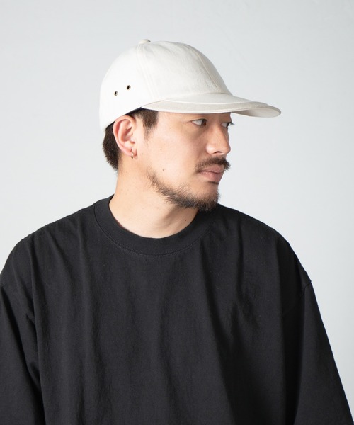 RACAL（ラカル） キャップ 帽子 Cotton/Hemp Long-bill Cap / コットン