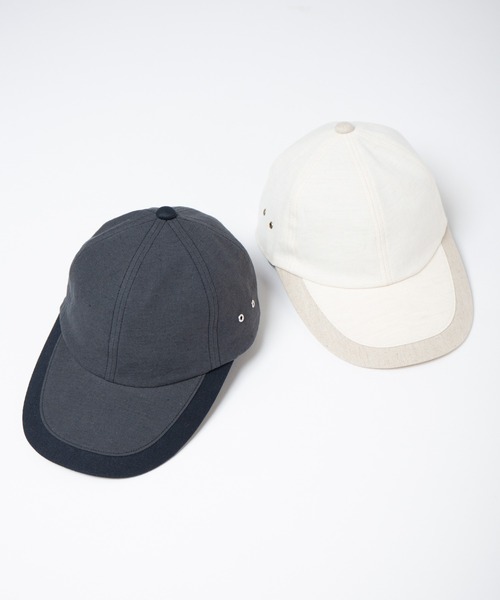 らちかる RACAL（ラカル） キャップ 帽子 Cotton/Hemp Long-bill Cap / コットン