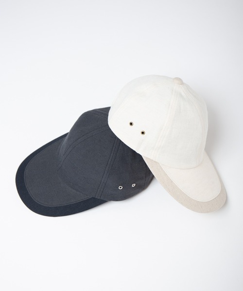 RACAL（ラカル） キャップ 帽子 Cotton/Hemp Long-bill Cap / コットン