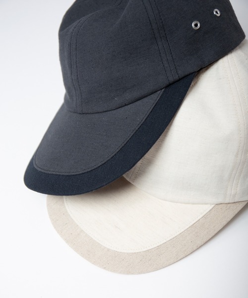 RACAL（ラカル） キャップ 帽子 Cotton/Hemp Long-bill Cap / コットン