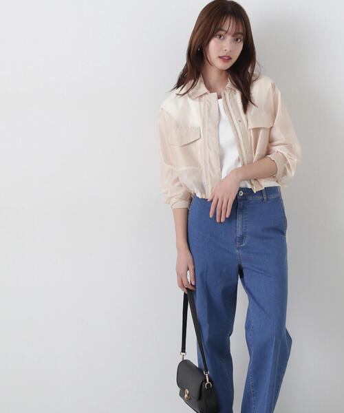 PROPORTION BODY DRESSING ブルゾン アウター シアーブルゾン