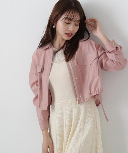 リーフさん専用 未使用級✨23区 23SS シアー ブルゾン 洗える ブラック PROPORTION BODY DRESSING ブルゾン アウター シアーブルゾン