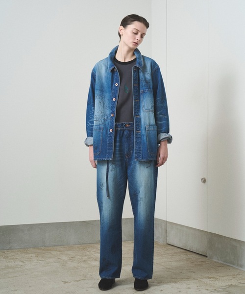 デニムジャケット gジャン TROVE x SHINSUKE KAWAHARA / DENIM JKT メンズ レディースの画像