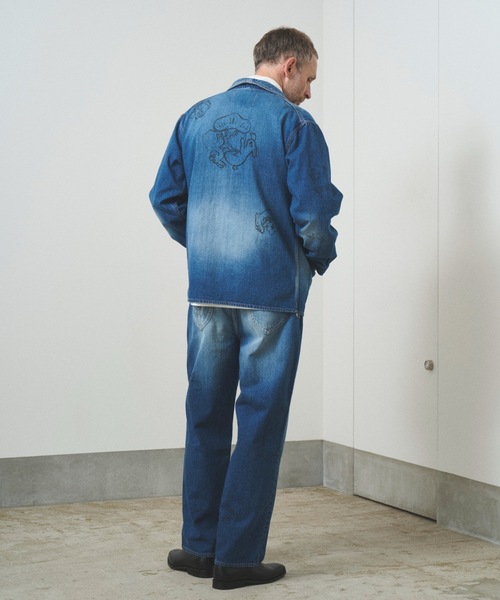 TROVE（トローヴ） デニムジャケット gジャン TROVE x SHINSUKE