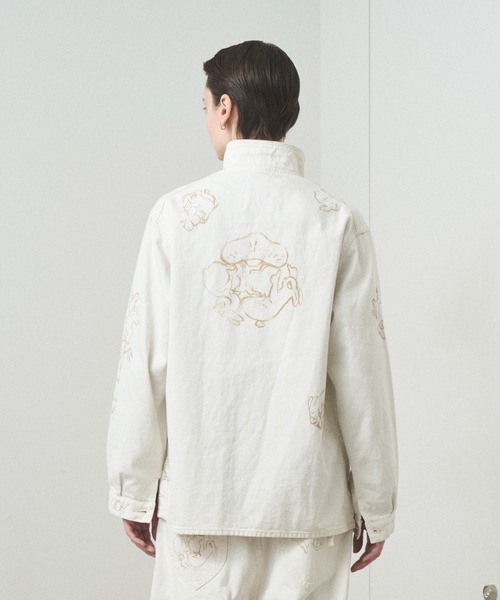 デニムジャケット gジャン TROVE x SHINSUKE KAWAHARA / DENIM JKT メンズ レディースの画像