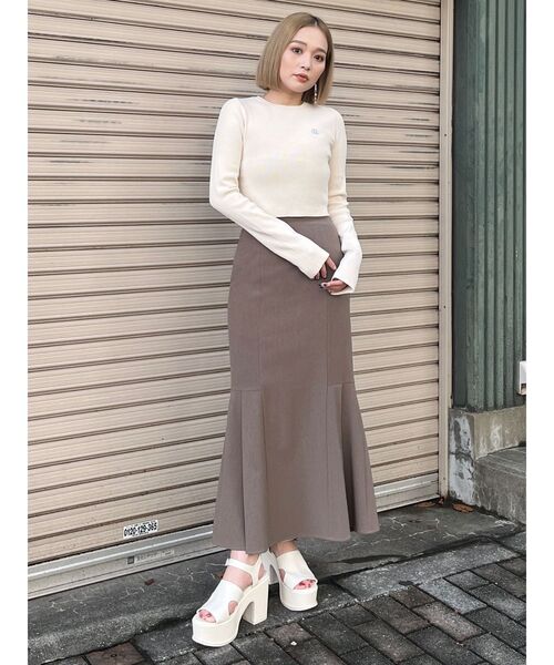 MURUA サンダル プラットフォームカットワークサンダル